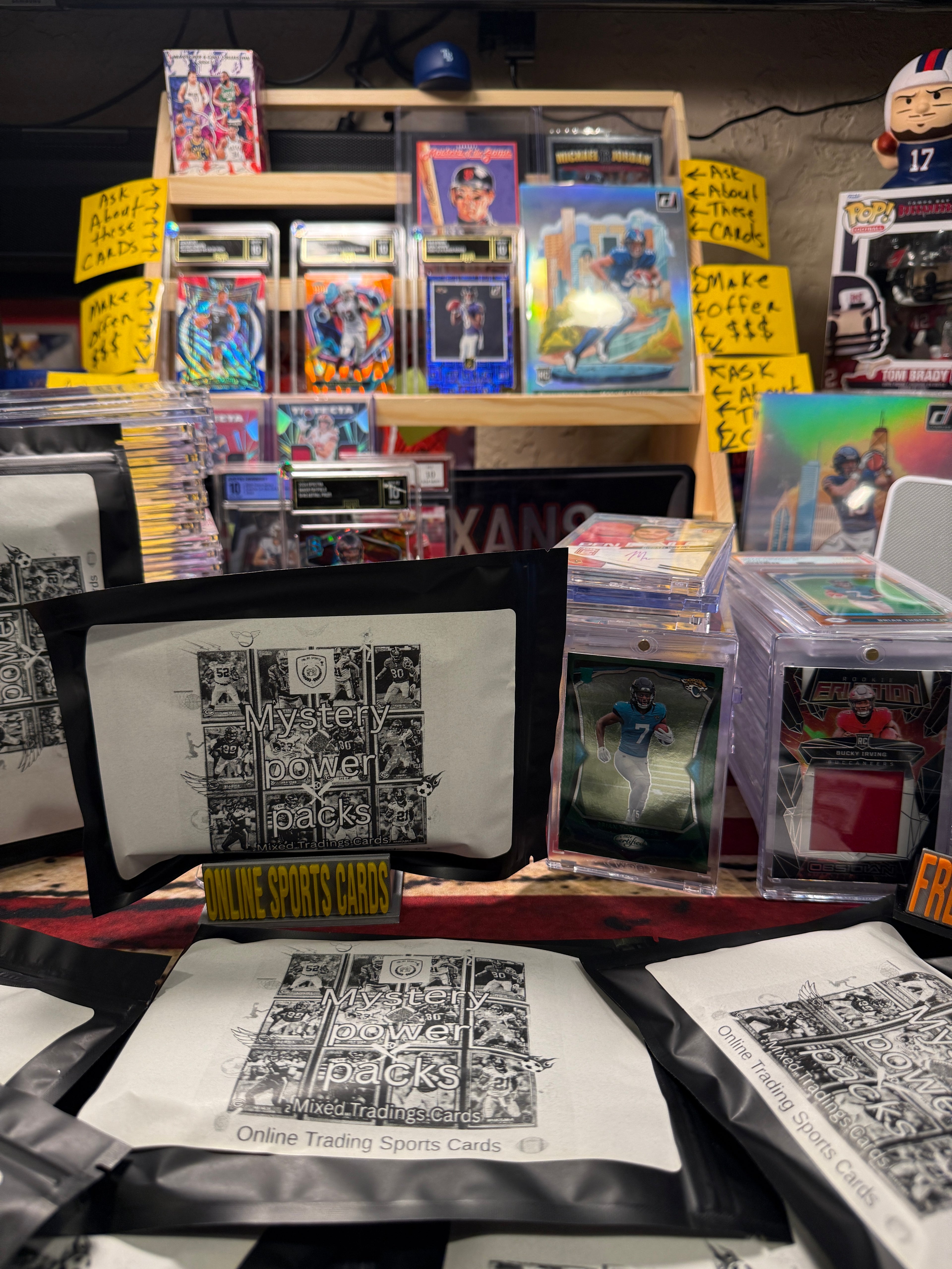 Mystery Power Packs – All Sports Cards Edition —- Guaranteed Graded Card